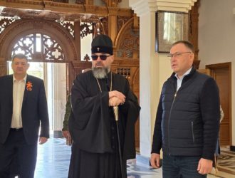 Илья Середюк встретился с митрополитом Горловским и Славянским Митрофаном
