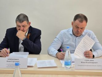 Илья Середюк провел совещание в Горловке