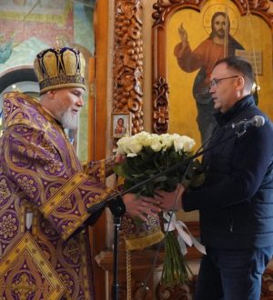 Губернатор Кузбасса поздравил с днем рождения епископа Новокузнецкого и Таштагольского