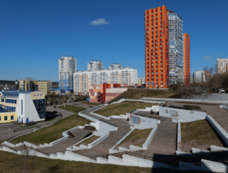 В Кемерове отремонтируют лестницу на Пионерском бульваре