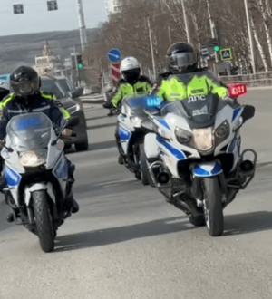 В Новокузнецке к дежурству на дорогах приступил мотопатруль