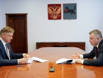 Анатолий Серышев прибыл с рабочим визитом в Иркутскую область