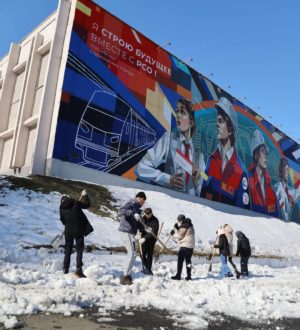 Студенческие отряды Кузбасса приняли участие в большом субботнике