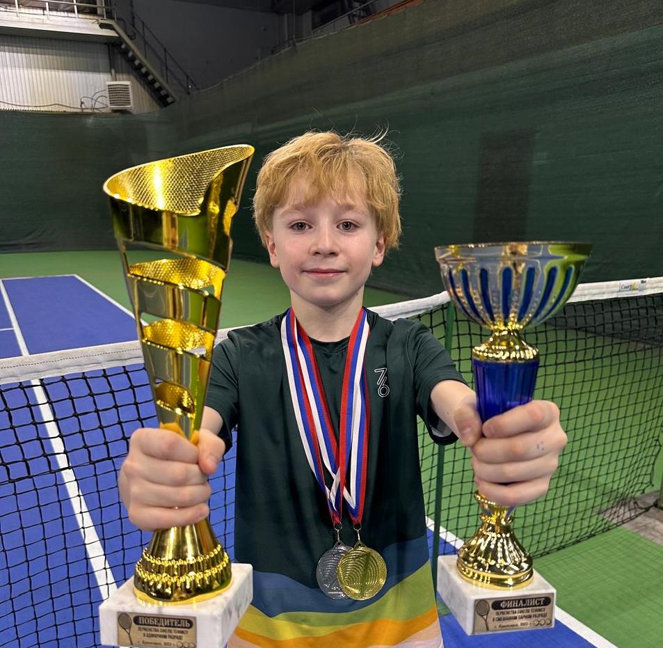 Кузбасский теннисист Макарий Гундарев стал победителем первенства Сибири