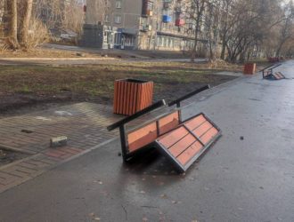 Глава Новокузнецка сообщил о последствиях сильного ветра в городе