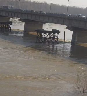 Уровень воды в Томи вырос, но до опасного еще около двух метров