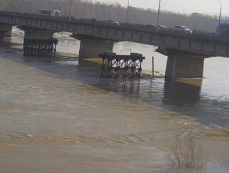 Уровень воды в Томи вырос, но до опасного еще около двух метров