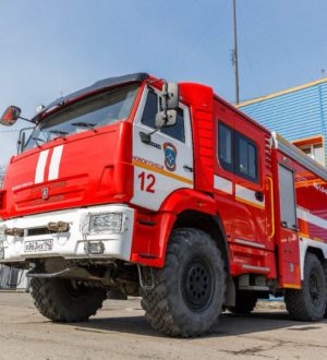 Уникальная пожарная автоцистерна для юга Кузбасса появилась в Новокузнецке