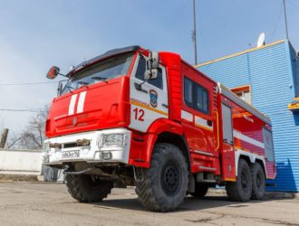 Уникальная пожарная автоцистерна для юга Кузбасса появилась в Новокузнецке