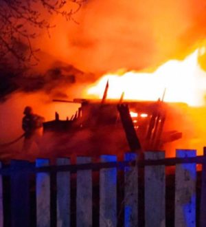 На пожаре в Топках погиб 90-летний пенсионер