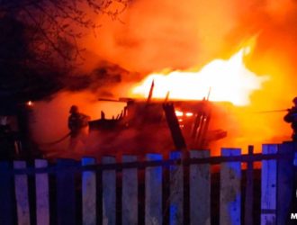На пожаре в Топках погиб 90-летний пенсионер