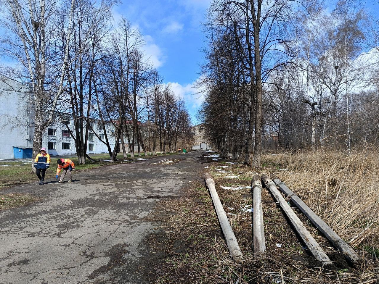 В Кемерове началось благоустройство сквера возле ДК имени 50-летия Октября