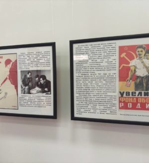 «Вставай, страна огромная!»: в Новокузнецке открывают выставку агитационных плакатов