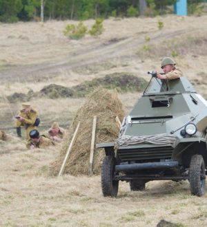 В Тяжинском округе прошел военно-исторический фестиваль «Путь к Победе»