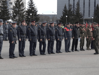 В Новокузнецке стартовали репетиции торжественного парада к 9 мая