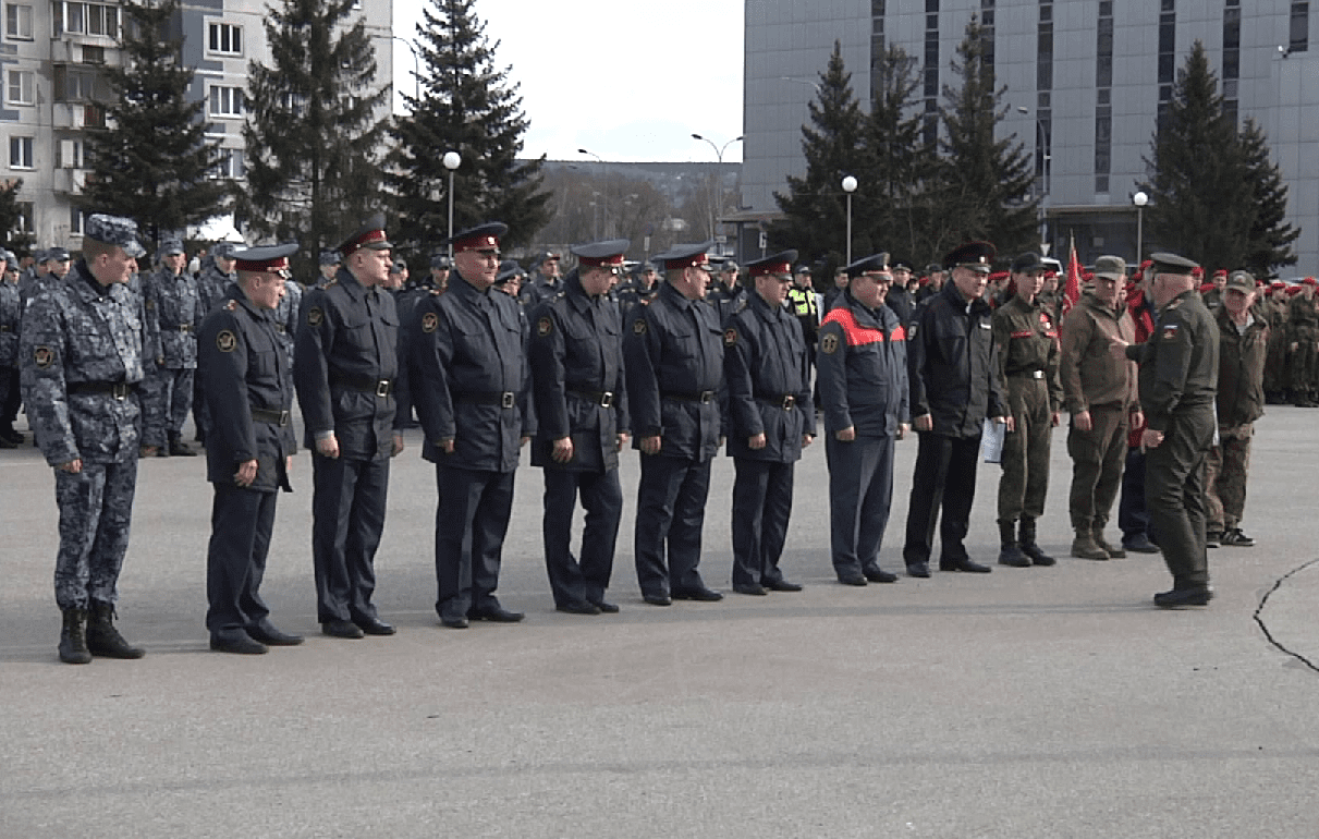 В Новокузнецке стартовали репетиции торжественного парада к 9 мая