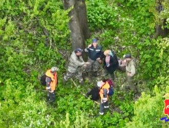 С помощью беспилотника в Кузбассе нашли заблудившуюся в тайге пенсионерку