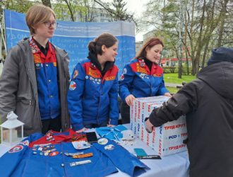 Студенческие отряды Кузбасса стали участниками «Пасхи Победы»