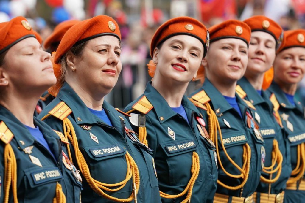 Торжественный марш прошёл в трех городах Кузбасса