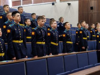«Умное лето» началось для воспитанников Кемеровского президентского кадетского училища