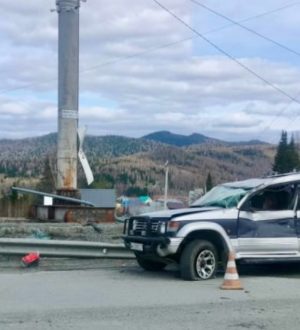 Два человека пострадали в жестком ДТП в Таштагольском районе