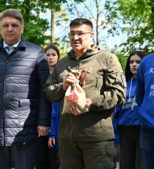В Кузбасс привезли землю с воинских захоронений из Орловской и Ростовской областей
