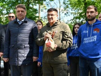 В Кузбасс привезли землю с воинских захоронений из Орловской и Ростовской областей