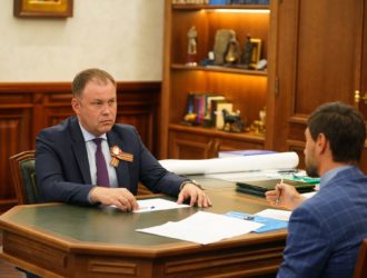 Илья Середюк провел рабочую встречу с сенатором РФ Алексеем Синицыным
