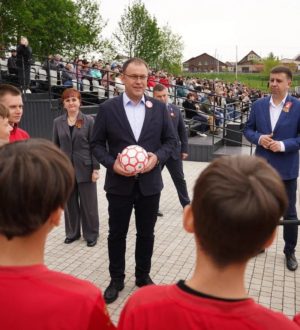 Спорткомплекс «Металлург» в Гурьевске открыли после капремонта