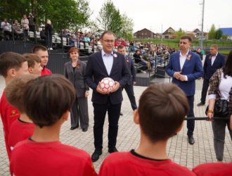 Спорткомплекс «Металлург» в Гурьевске открыли после капремонта
