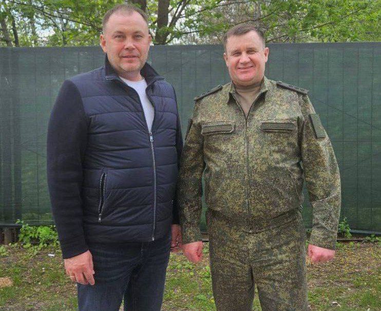 Илья Середюк поздравил Андрея Мордвичева с назначением главнокомандующим Сухопутными войсками ВС РФ