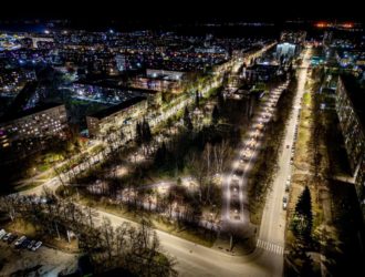 Около 9 тысяч уличных фонарей заменили в Новокузнецке