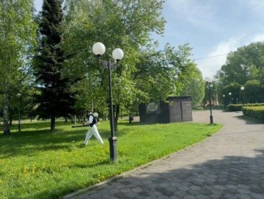 В Новокузнецке приступили к обработке парков от клещей