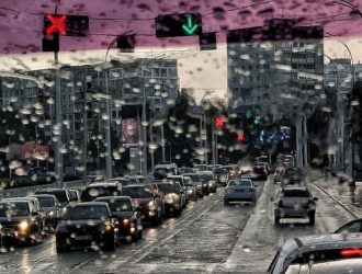 В Кемерове изменили реверсивное движение из-за ремонта Кузбасского моста