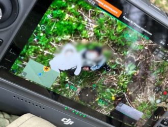 В Кузбассе с помощью дрона нашли двух заблудившихся в лесу девочек