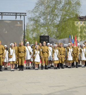 По всему Кузбассу проходят мероприятия в честь 80-летия Победы