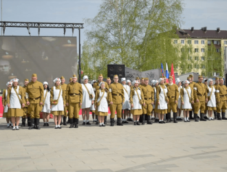 По всему Кузбассу проходят мероприятия в честь 80-летия Победы