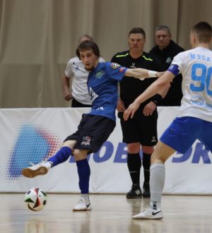 Мини-футбольный «Кузбасс» сегодня проведет решающий матч за выход в полуфинал Высшей лиги