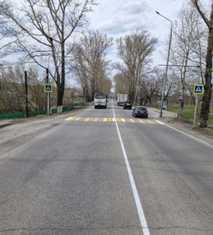 Более 1000 километров разметки нанесут на улицах Новокузнецка