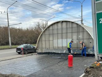 В Новокузнецке подземный переход на Садовой отремонтируют до конца мая