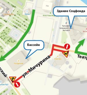 В Кемерове закроют выезд с Театрального моста