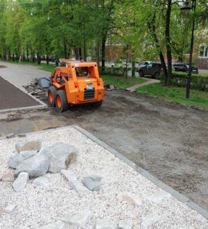В Кемерове начался ремонт улицы Весенней