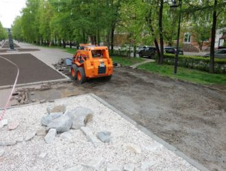 В Кемерове начался ремонт улицы Весенней