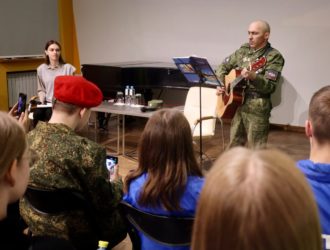 В Кемерове прошла встреча школьников с ветераном боевых действий