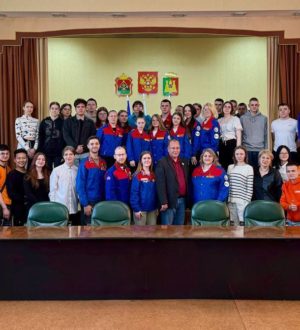 Состоялось торжественное открытие городского штаба студенческих отрядов в Анжеро-Судженске