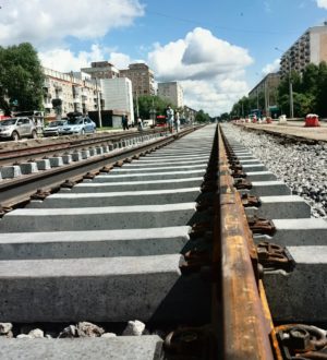 В Новокузнецке на Запсибе завершают капремонт трамвайных путей