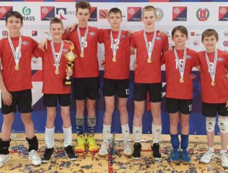 Юные кузбасские волейболисты впервые выиграли золото Всероссийских соревнований U-14