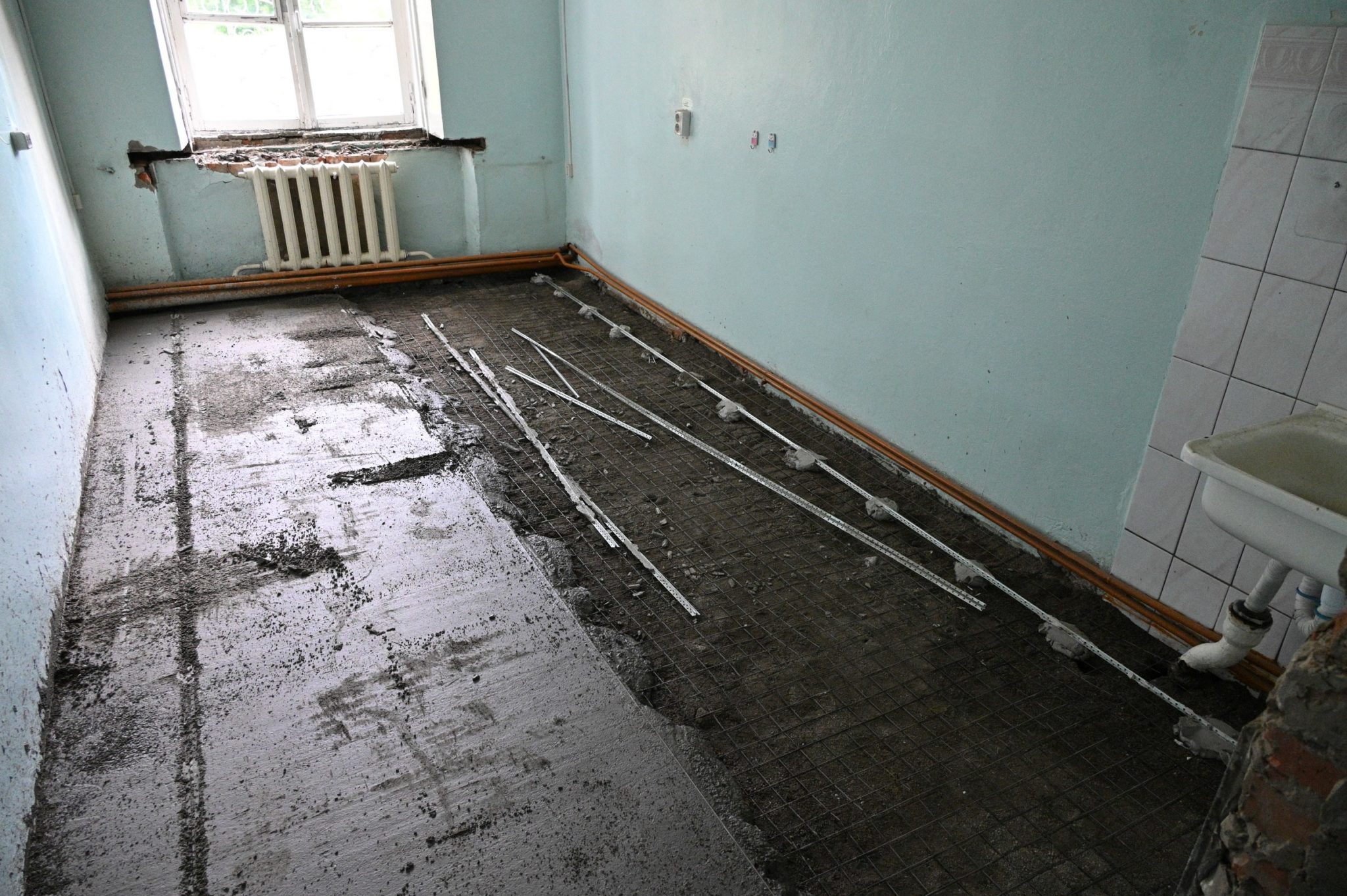 Стартовал новый этап ремонта городской многопрофильной больницы в Белове