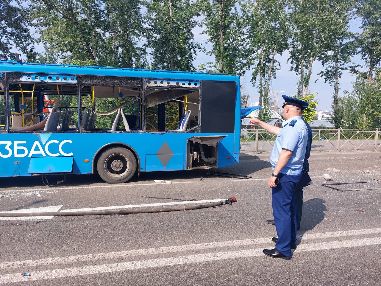 Прокуратура проводит проверку по факту инцидента с автобусом в Кемерове