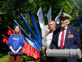 В Кемерове заложили капсулу времени с посланием к 130-летию Великой Победы